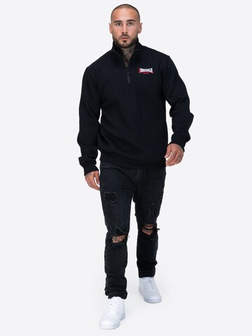 LONSDALE Sweatshirt 'GRYFFIDAM' in Black