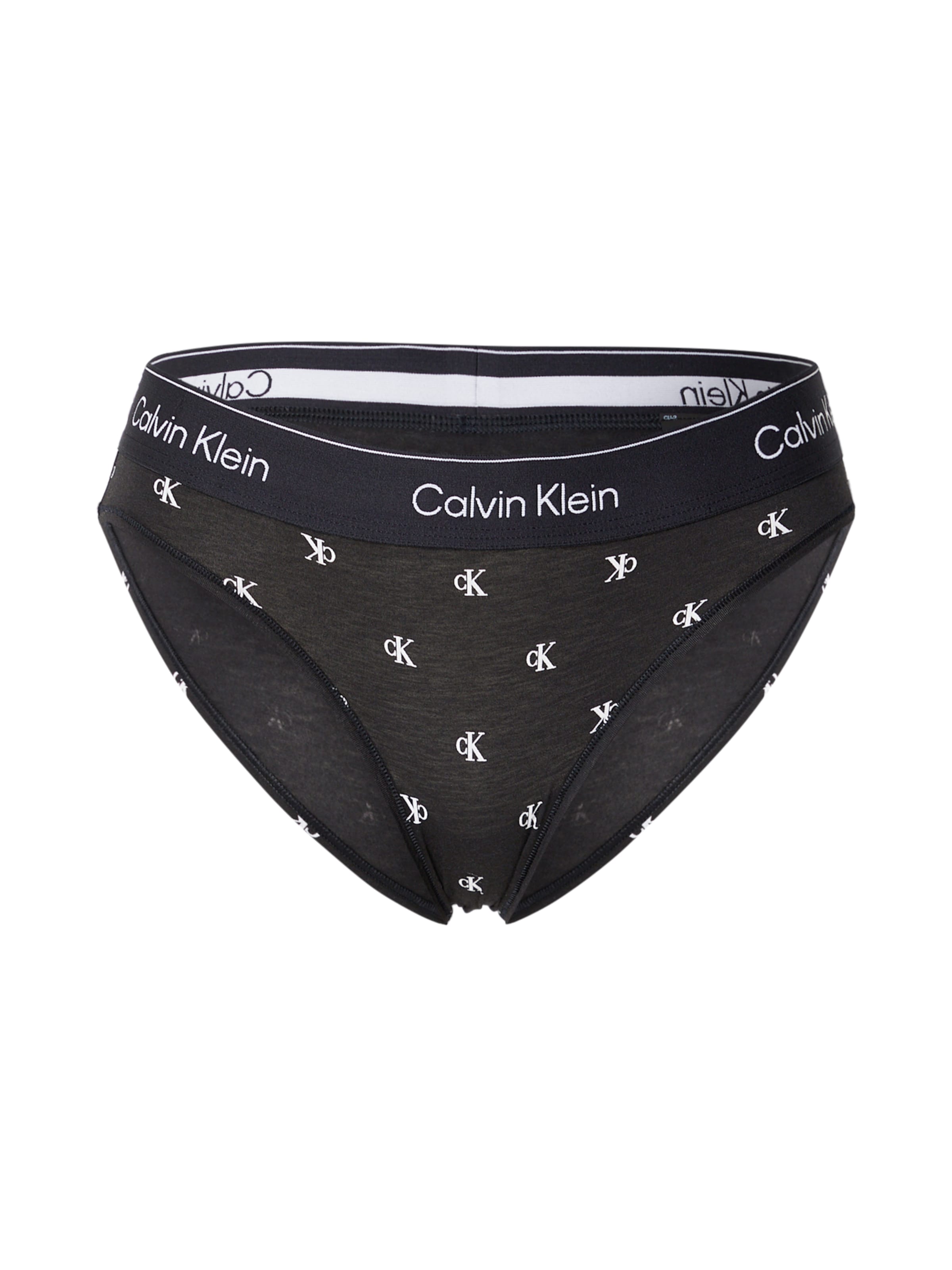 Slip Calvin Klein Underwear en noir : devant