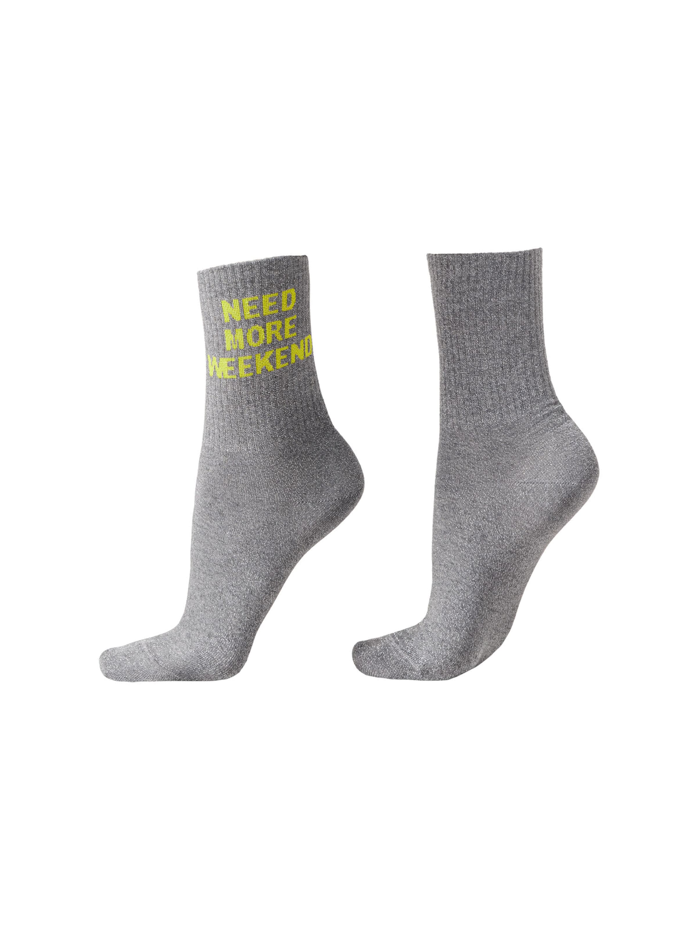 CALZEDONIA Socks in Grey: front