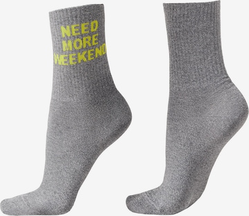 CALZEDONIA Socks in Grey: front