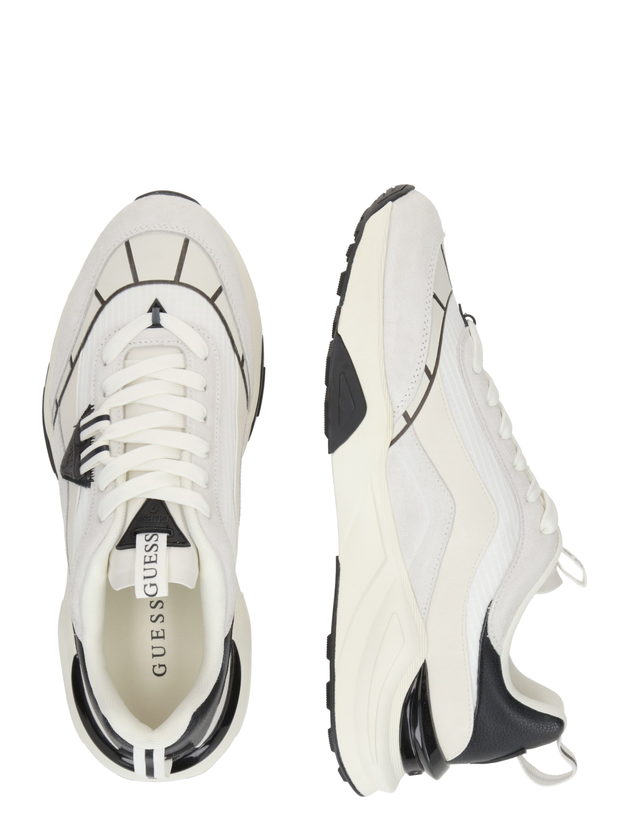 Baskets basses 'Valencia' GUESS en blanc