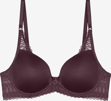 TRIUMPH Bra 'Aura Spotlight T' in Purple: front