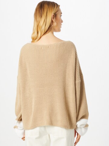 Femme Luxe Sweater 'REIGN' in Beige