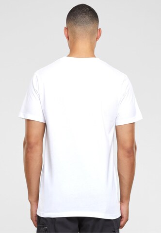 T-Shirt 'Peace Noodles' Mister Tee en blanc