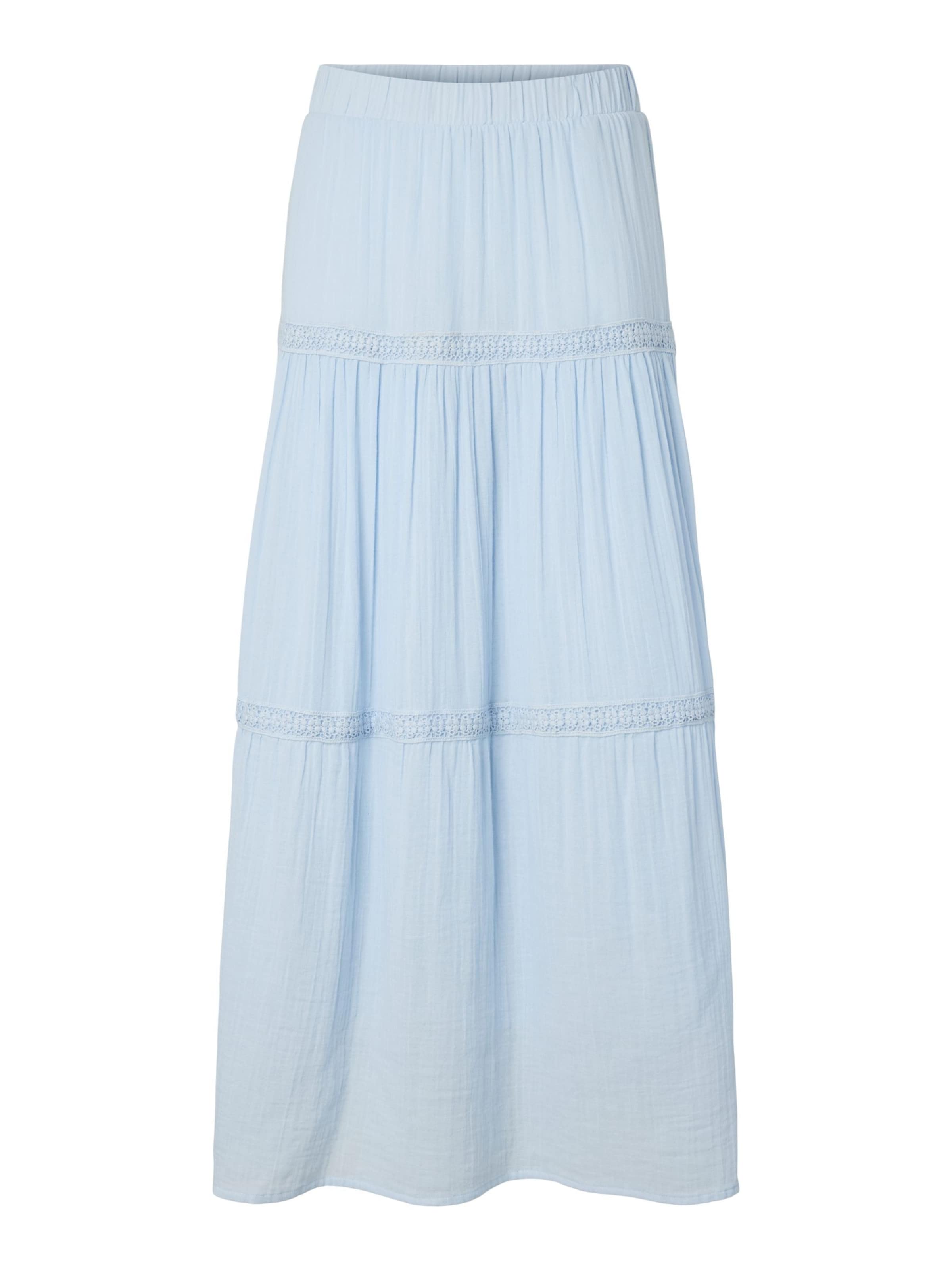 YAS - Falda en azul: frente