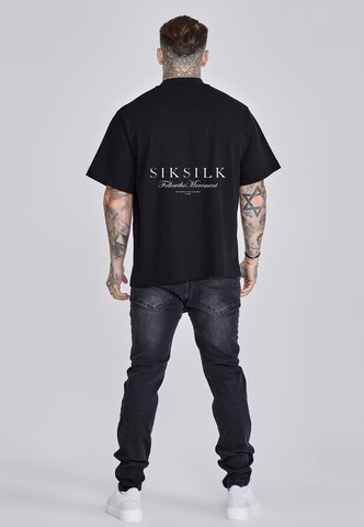Maglietta di SikSilk in nero