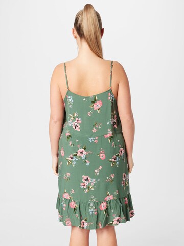 Vero Moda Curve Letní šaty 'EASY' – zelená