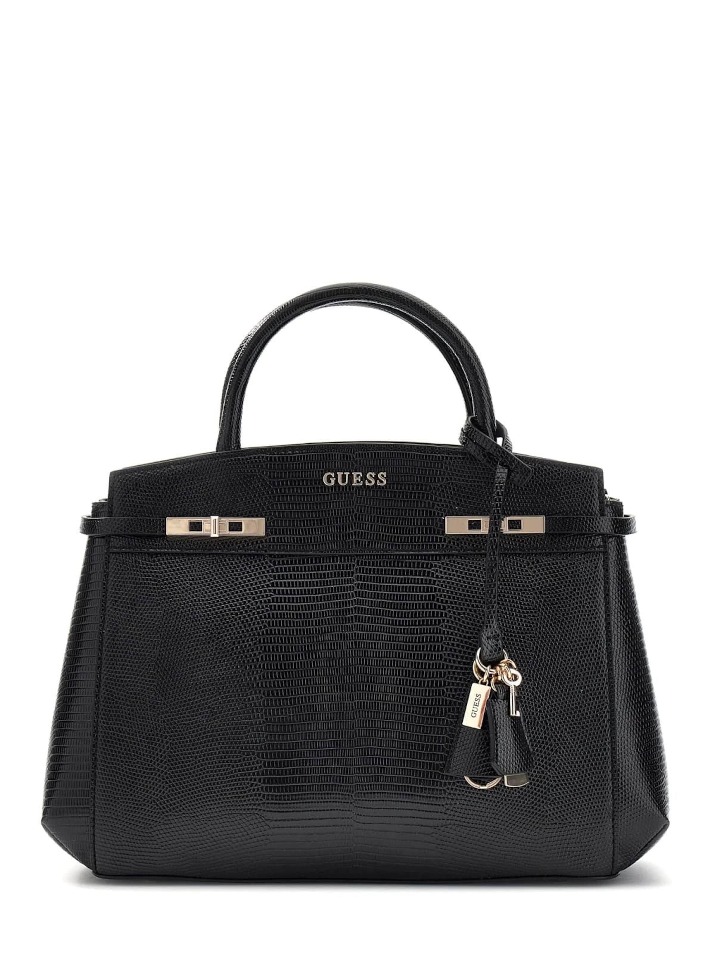 Borsa a tracolla 'Guess Sac Bandoulière Melinda Triple Comp Black KL993306' GUESS di colore nero, Visualizzazione prodotti