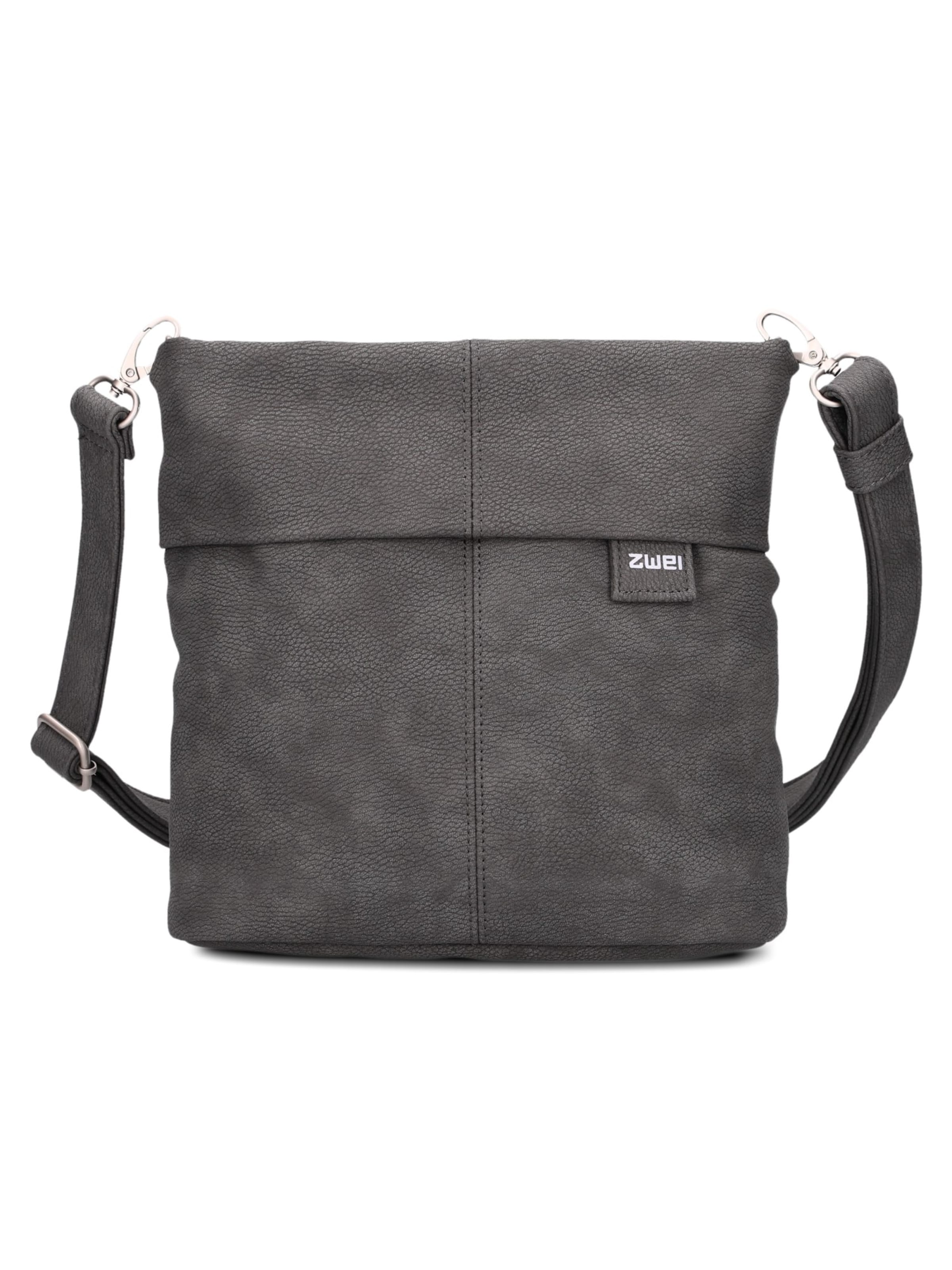 ZWEI - Bolso de hombro 'MADEMOISELLE.M M8' en gris: frente