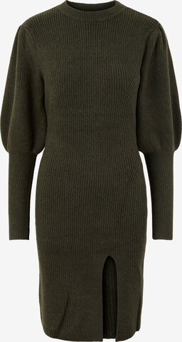 Y.A.S Knitted dress 'Luna' in Green: front
