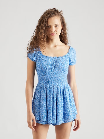 HOLLISTER Summer Dress in Blue: front