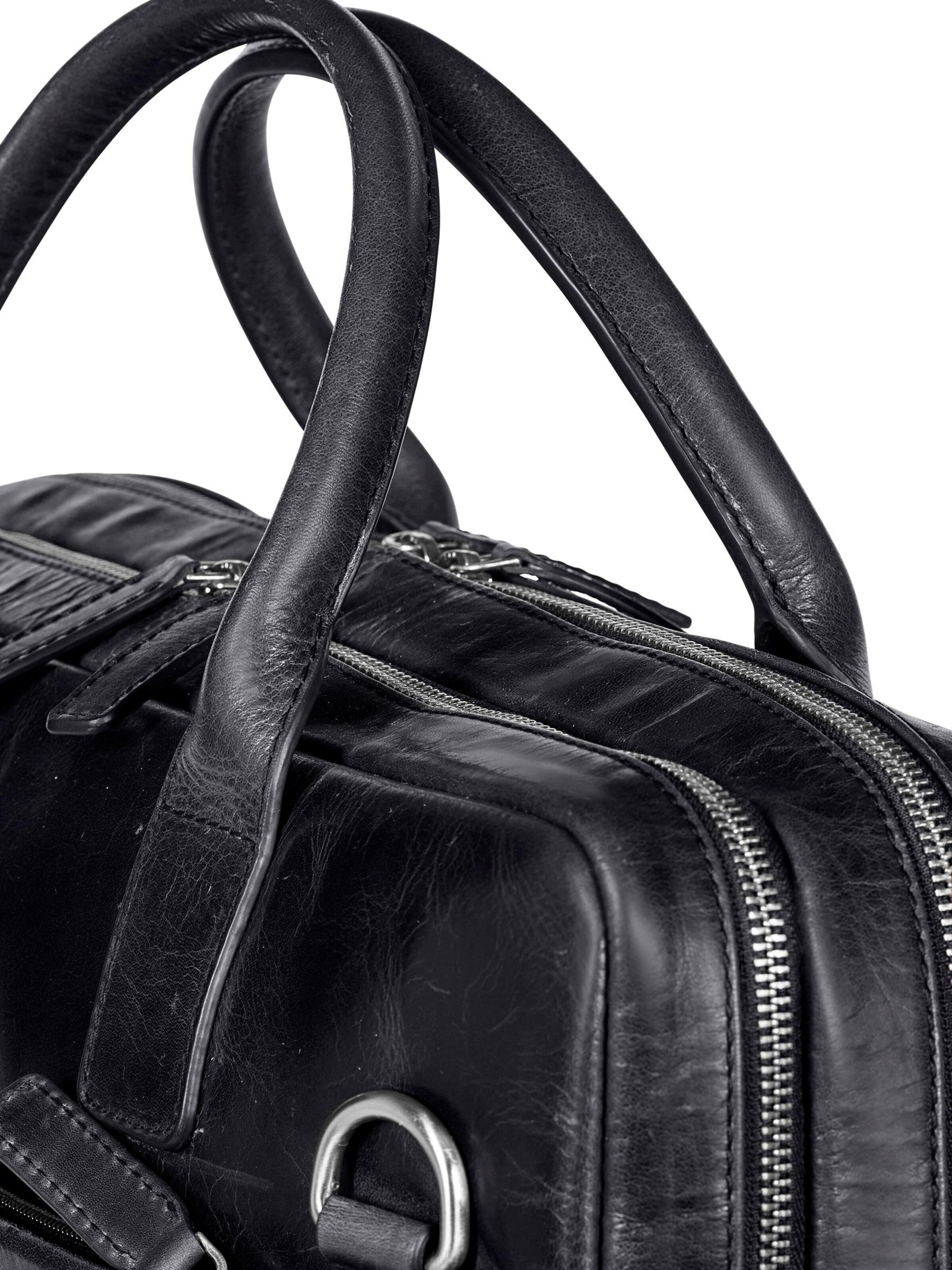 Borsa per laptop 'Laptop Bag Stanley Black' di Howard London in nero