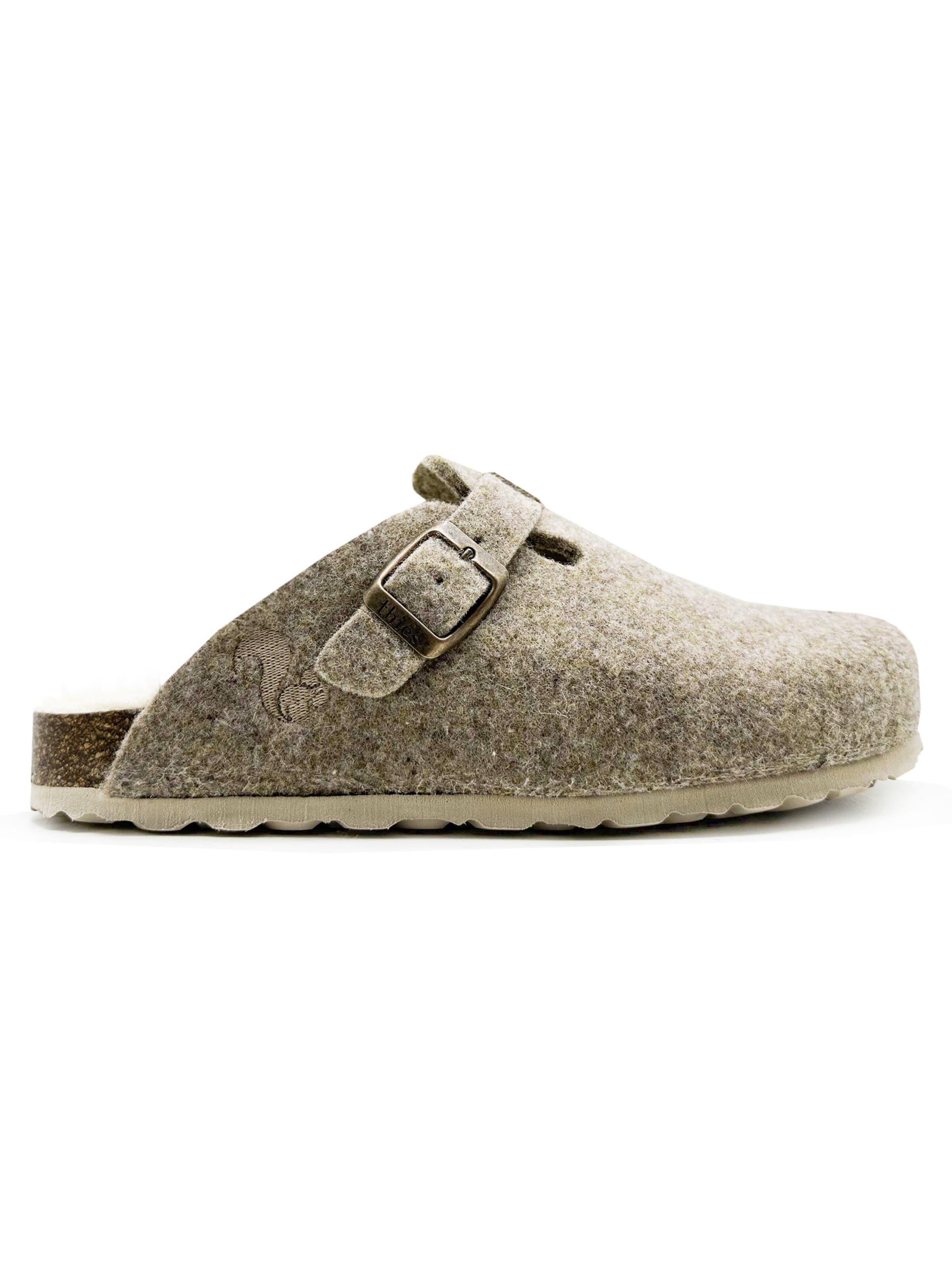 thies Clogs 'thies 1856 ® Recycled Wool Clog' in Brown