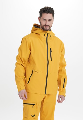 Whistler Outdoor jacket 'Ellis' in Yellow: front