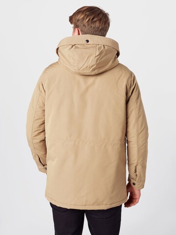 JACK & JONES Zimná parka - Béžová