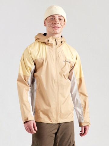 COLUMBIA Zunanja jakna 'Inner Limits™ III' | rjava barva: sprednja stran