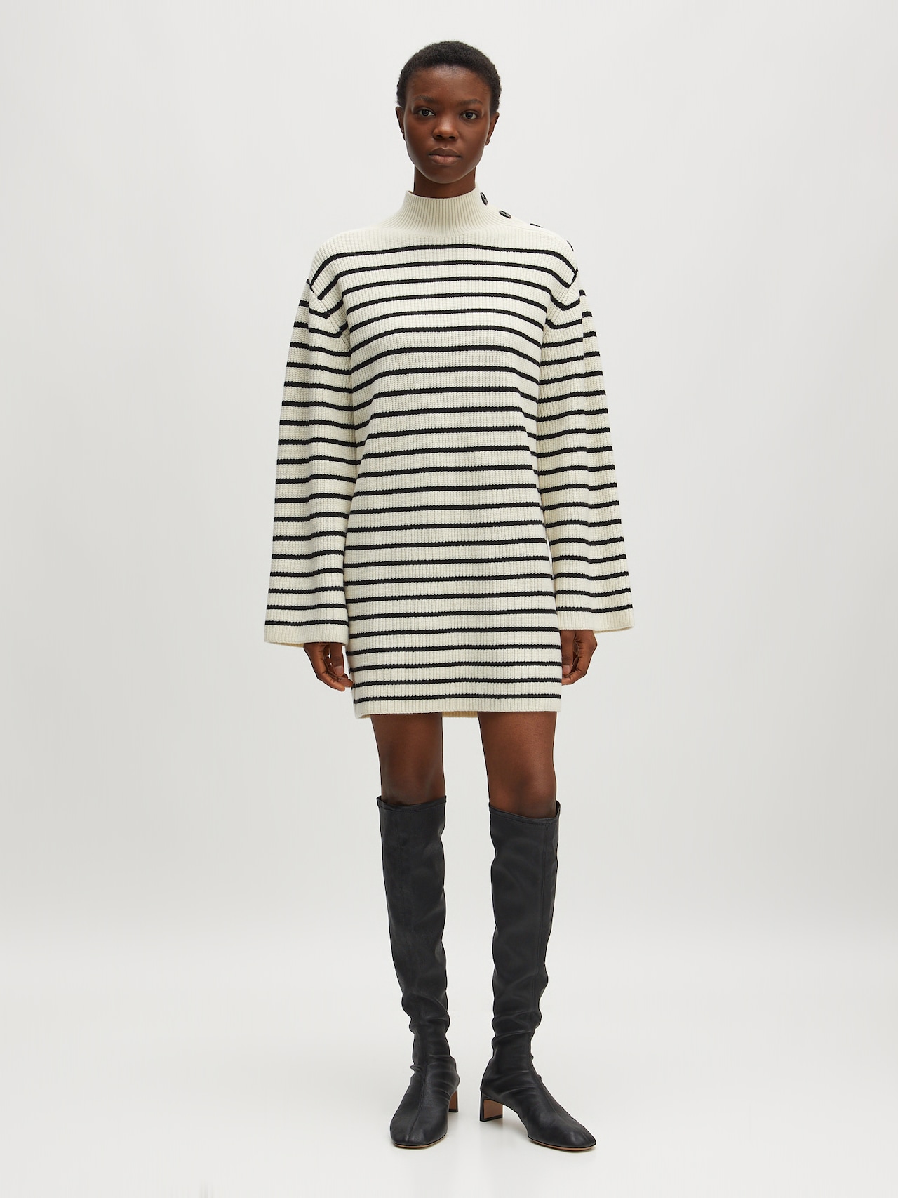 EDITED Jurk 'Femke' Zwart