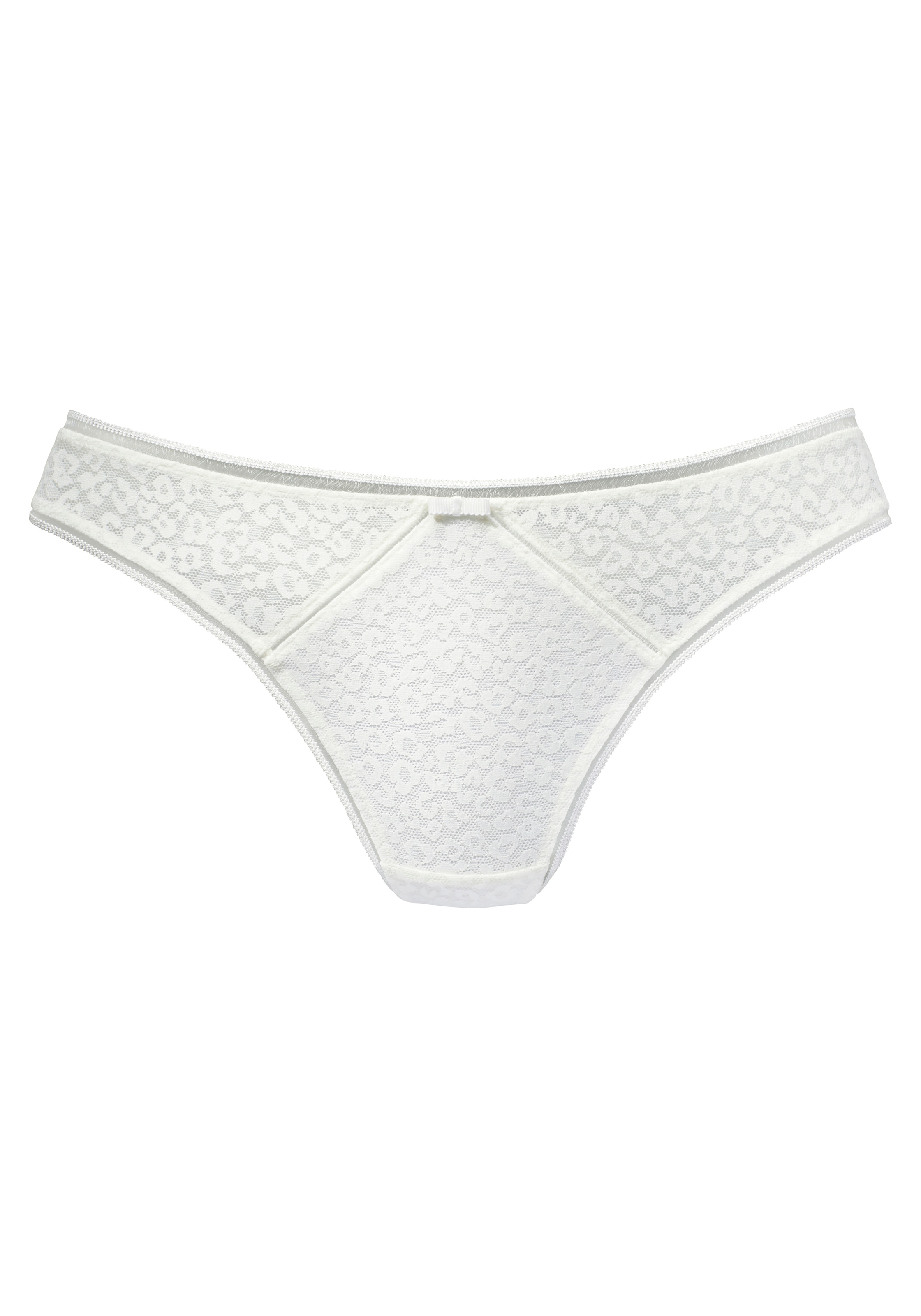 NUANCE Thong in Beige: front