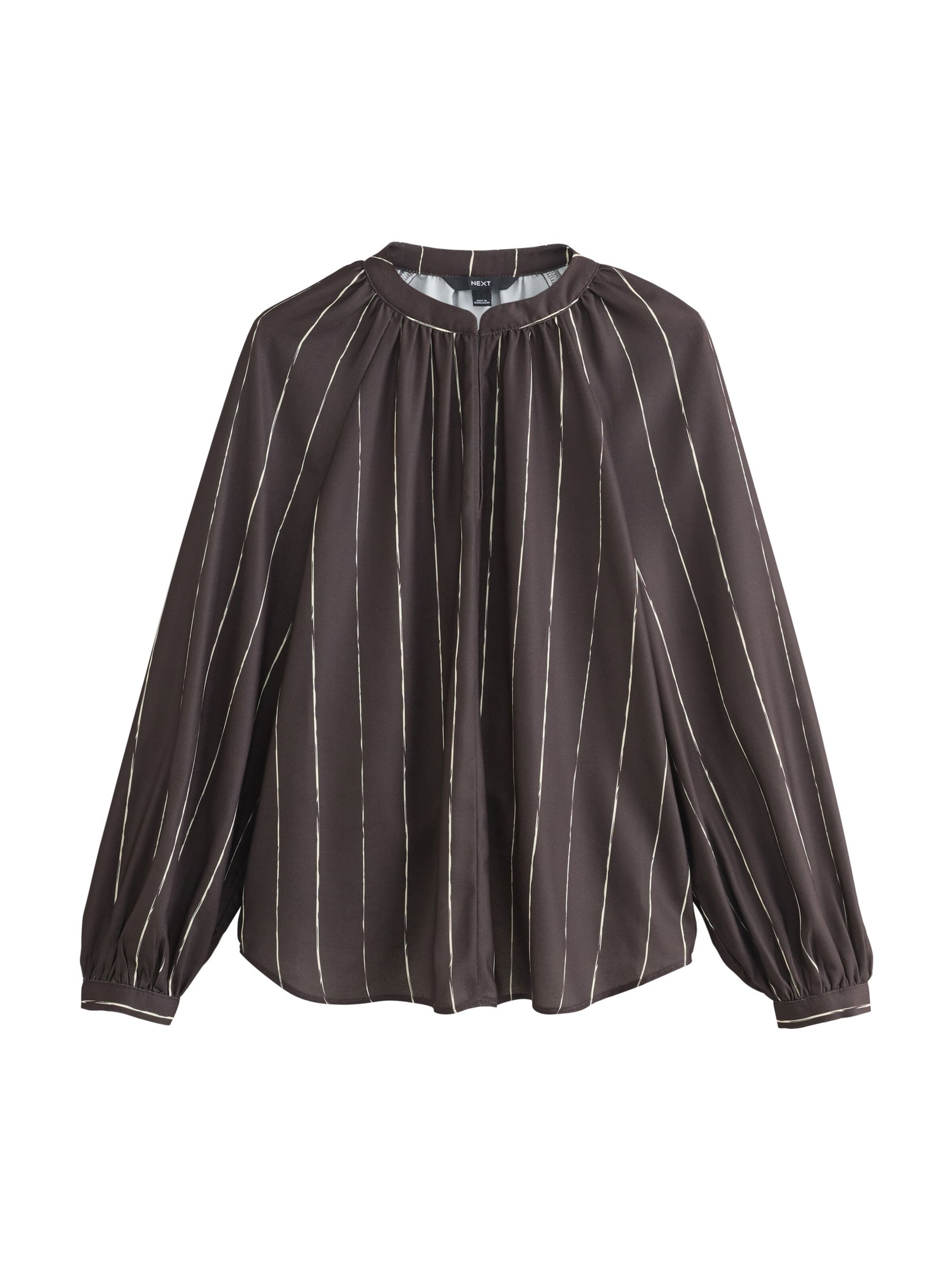 Next Bluse in Braun: Vorderseite