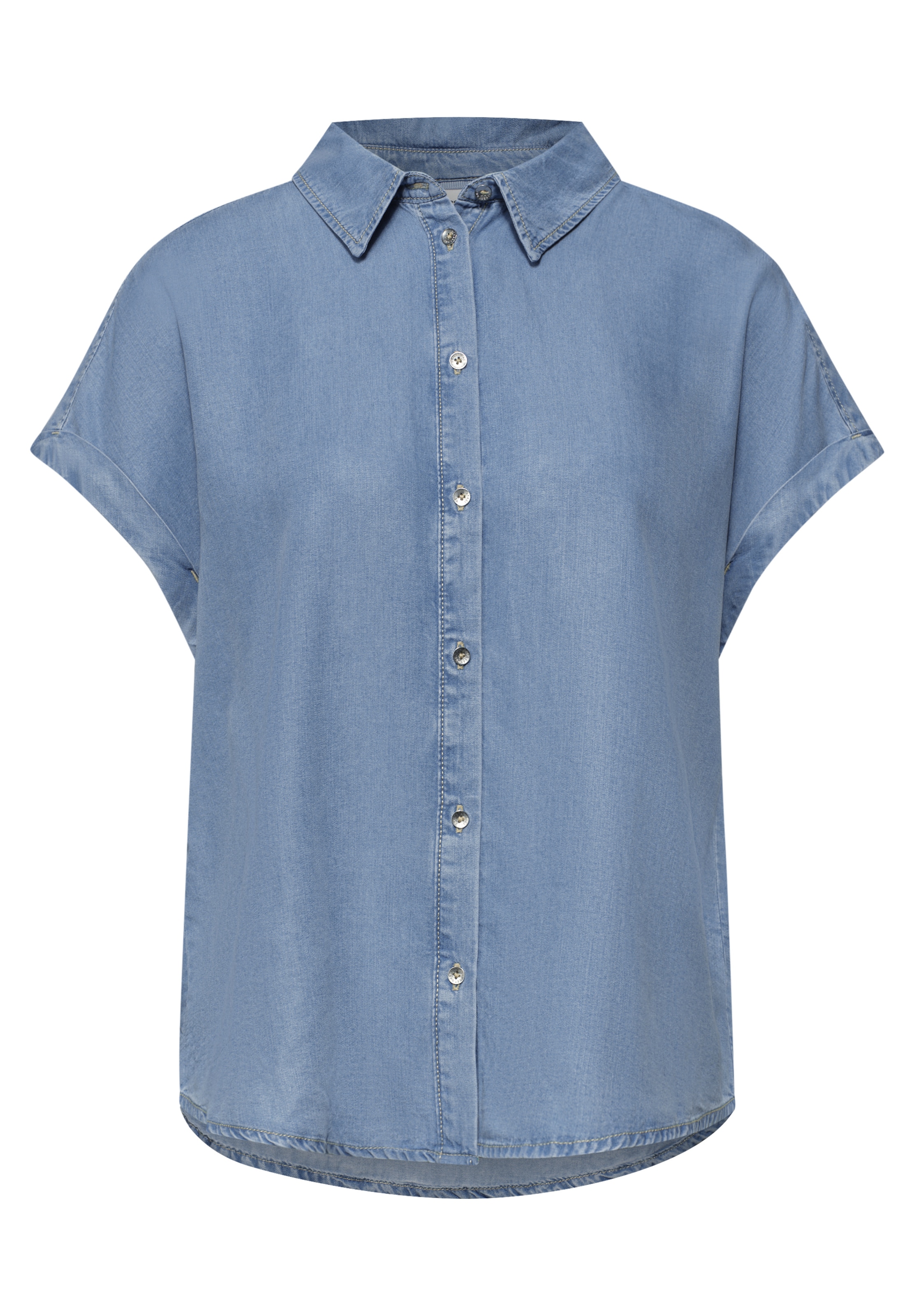 STREET ONE - Blusa en azul: frente