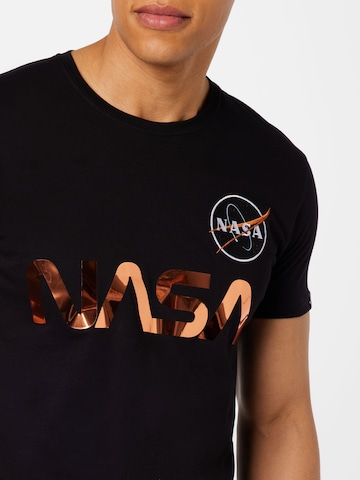 ALPHA INDUSTRIES Särk 'NASA', värv must