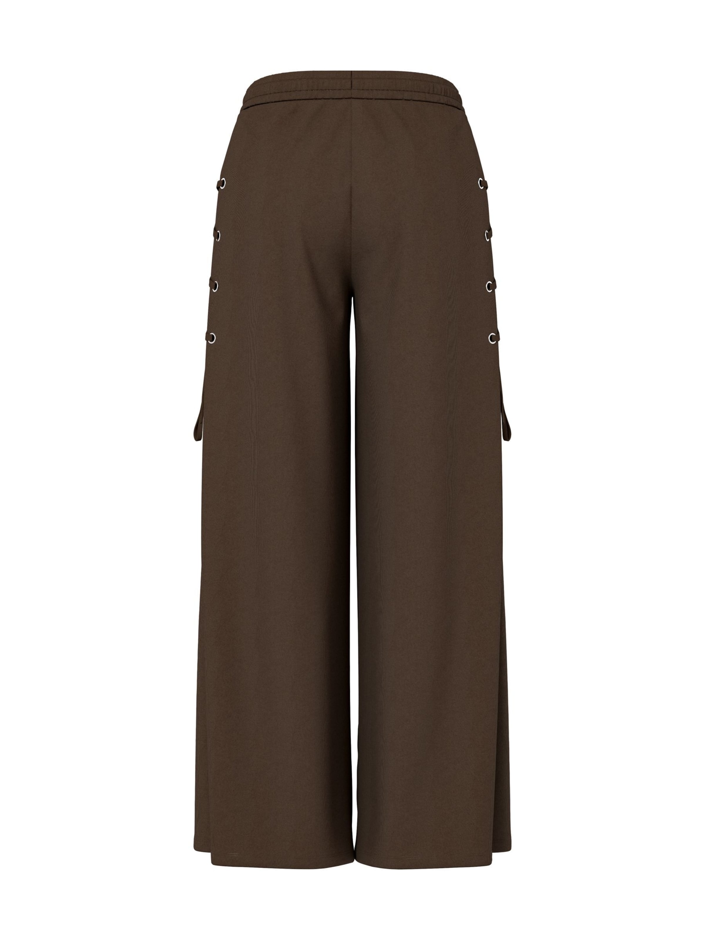 Wide leg Pantaloni 'HDTilde' di HYPEDROP in verde