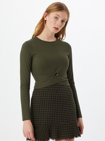 ABOUT YOU Shirt 'Juna' in Green: front