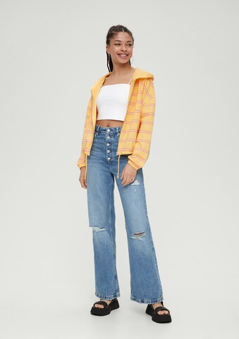 Veste de survêtement QS en jaune