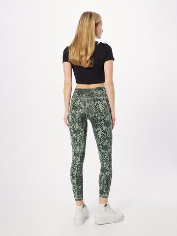 ADIDAS PERFORMANCE Skinny Sportbroek 'Optime' in Groen