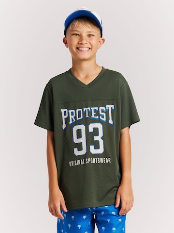 PROTEST Shirt 'PRTNiels JR'‌‌‌‌‌‌ in Grün: Vorderseite