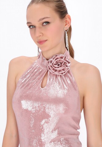 myMo at night Jurk 'Party' in Roze