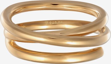 ELLI PREMIUM Ring in Goud: voorkant