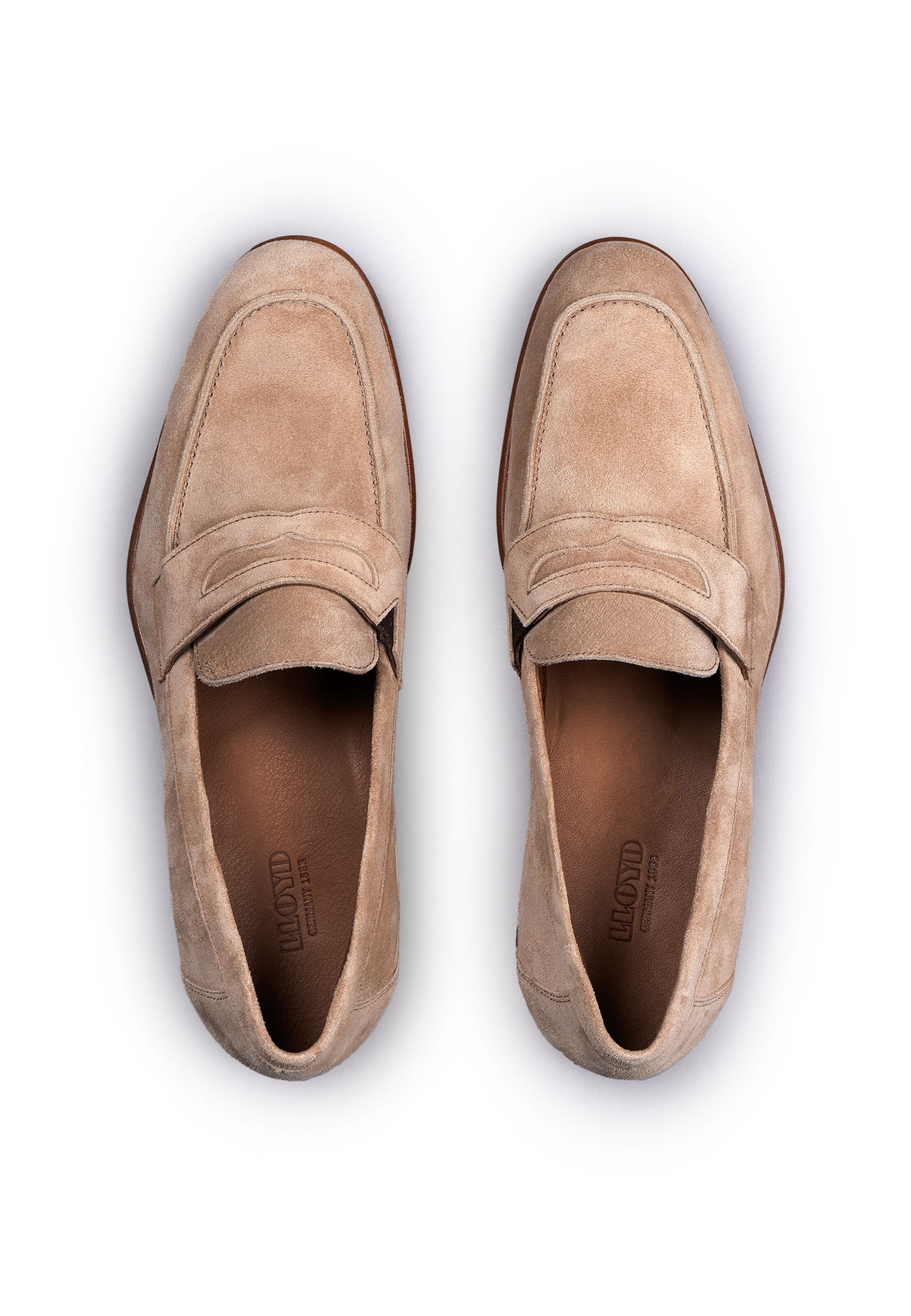 LLOYD Slip-ons 'PORTER' in Beige