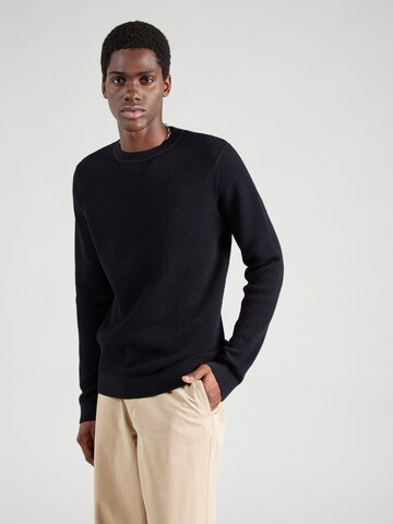 Jack & Jones Premium Sweater 'JPRBLUNOAH' in Black: front