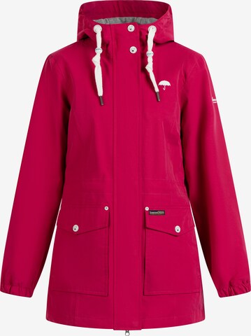 Schmuddelwedda Weatherproof jacket in Pink: front