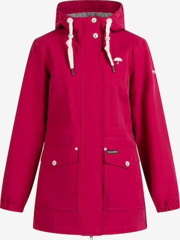 Veste fonctionnelle Schmuddelwedda en rose : devant