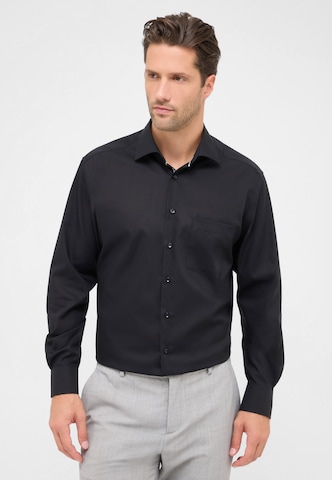 ETERNA Regular Fit Businesshemd in Schwarz: Vorderseite