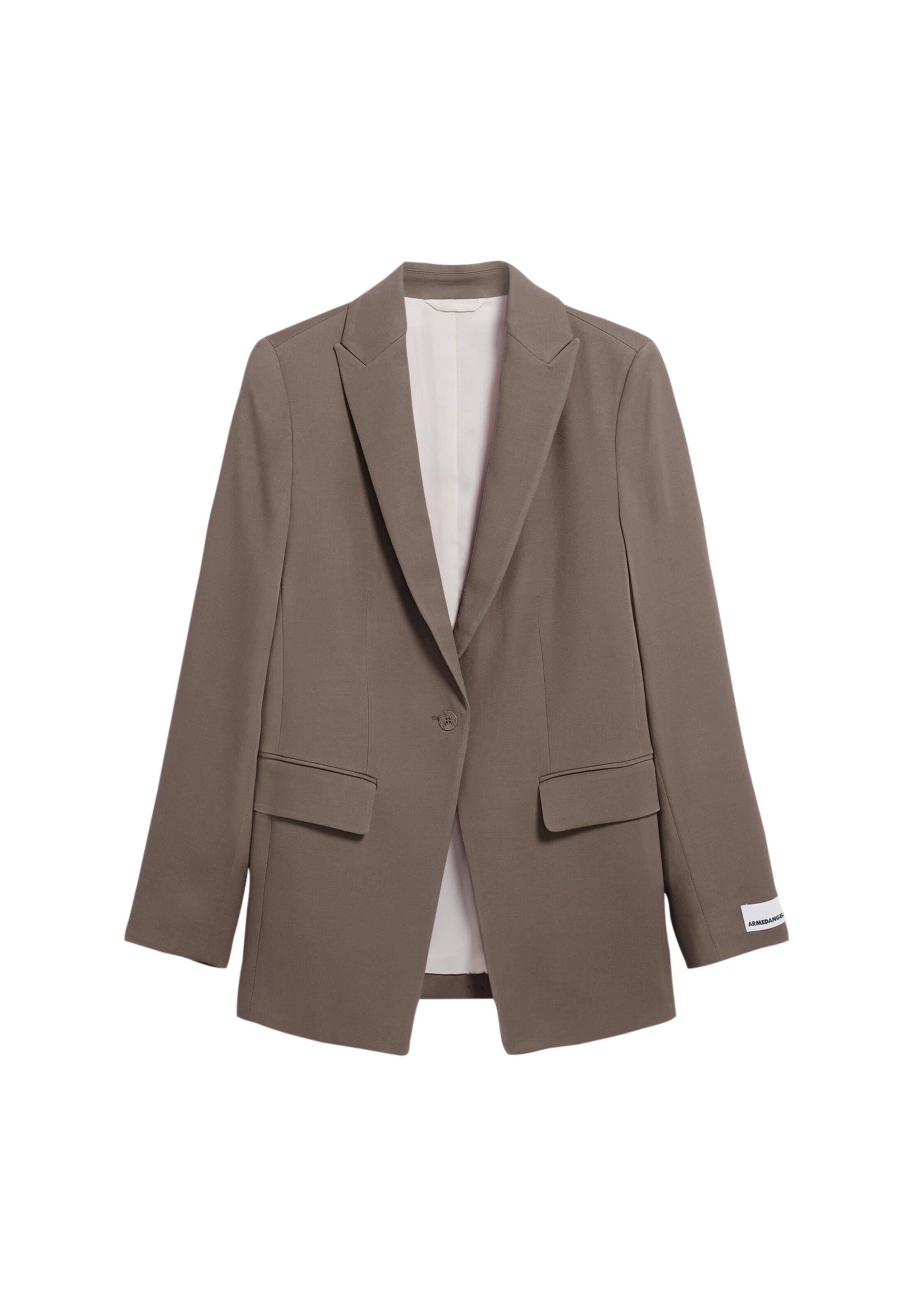 ARMEDANGELS Blazer in Brown: front