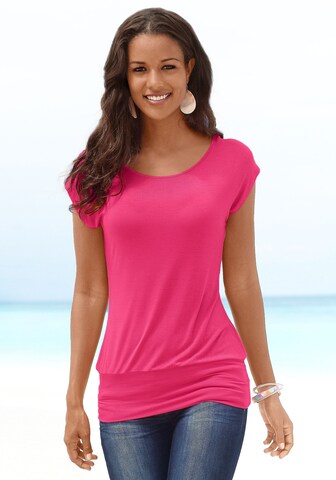 LASCANA Shirt in Roze