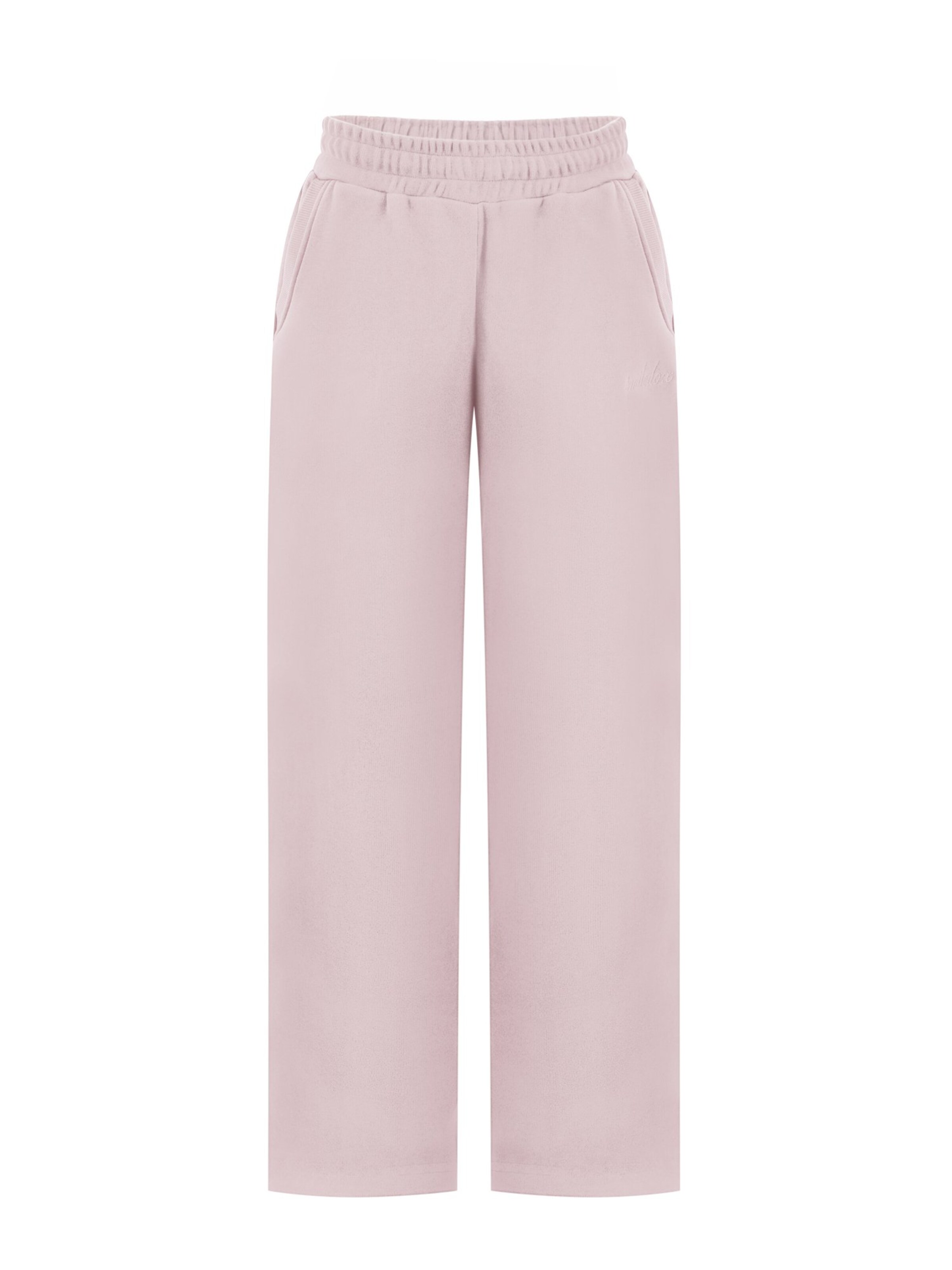 Smilodox Loosefit Oversize Jogginghose Thalea in Pink: Vorderseite