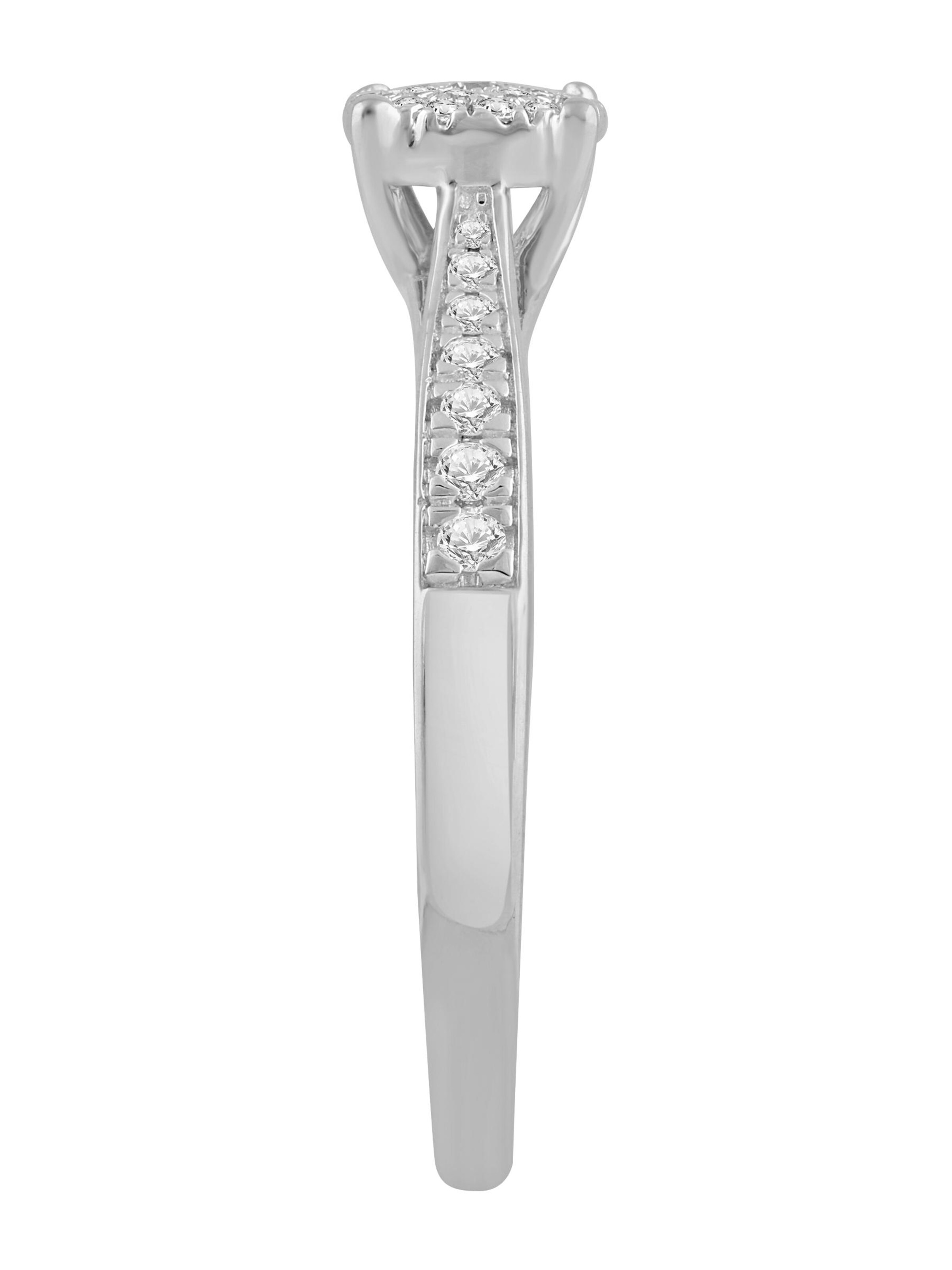 Diamant Exquis Ring in Silver
