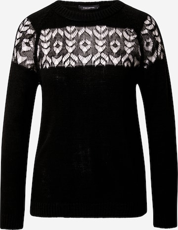 Trendyol - Pullover em preto: frente