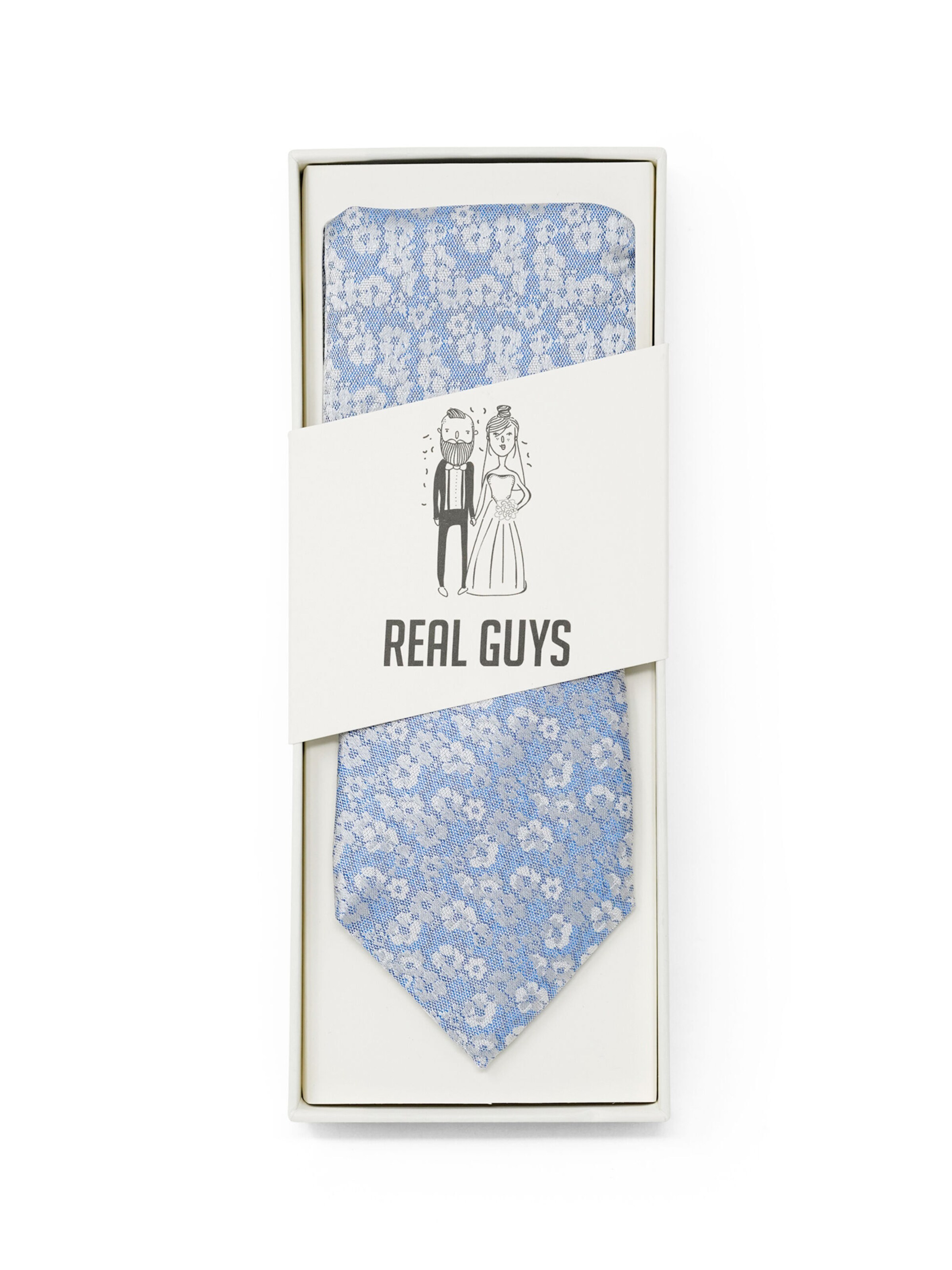 Real Guys Tie in Blue