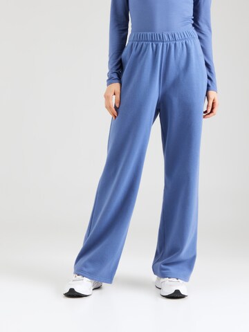 HOLLISTER Wide leg Broek in Blauw: voorkant