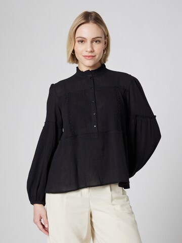 Guido Maria Kretschmer Women Blouse 'Avinia' in Zwart: voorkant