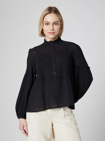 Guido Maria Kretschmer Women - Blusa 'Avinia' em preto: frente