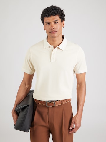 T-Shirt LERROS en blanc : devant