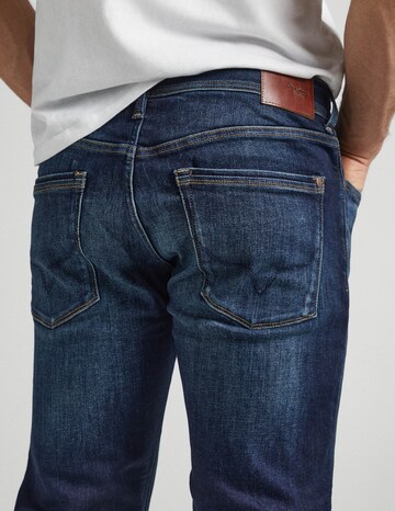 Pepe Jeans Tapered Jeans 'STANLEY' in Blau