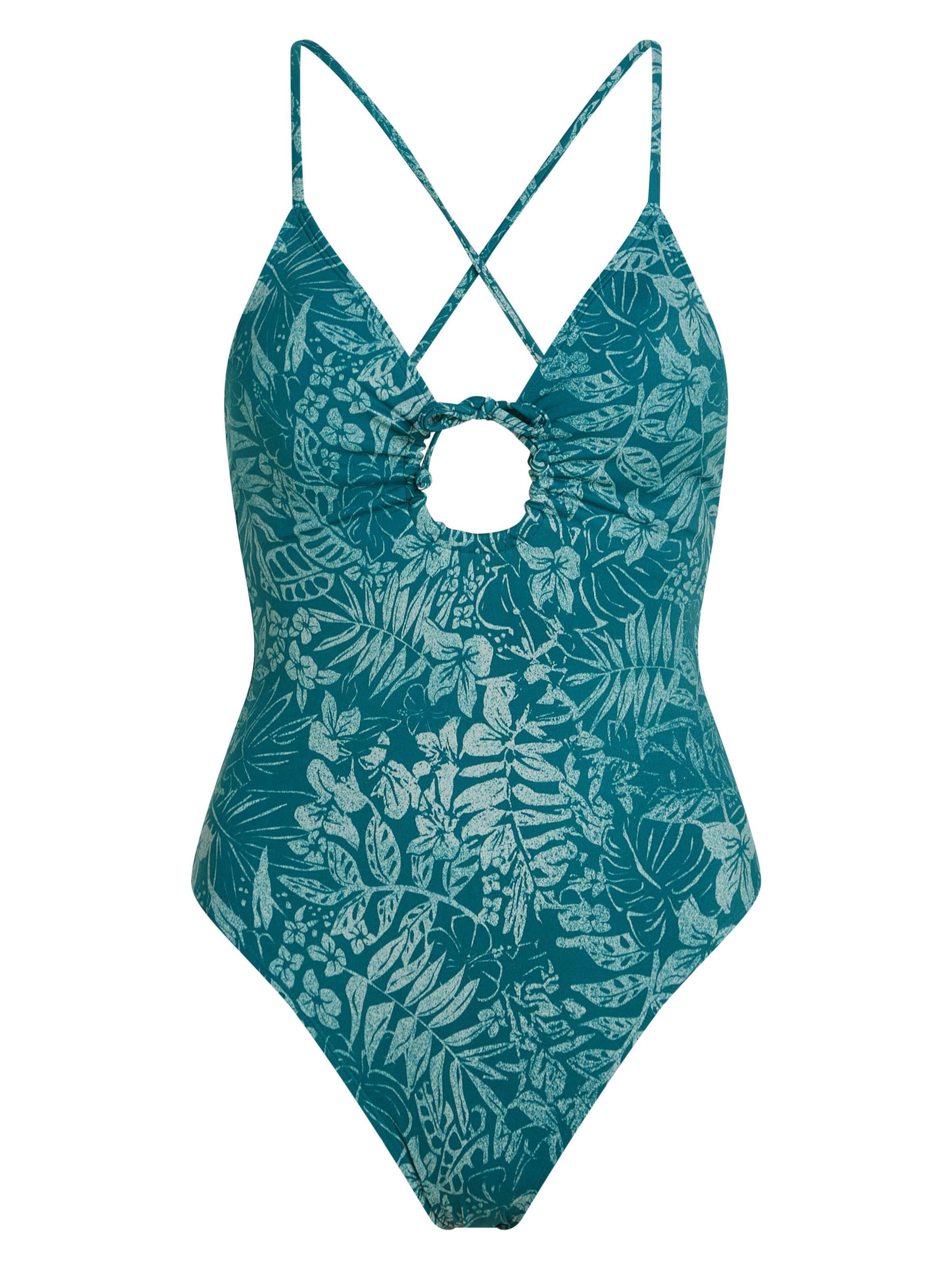 žalia O'NEILL Maudymosi kostiumėlis 'Jaida': priekis