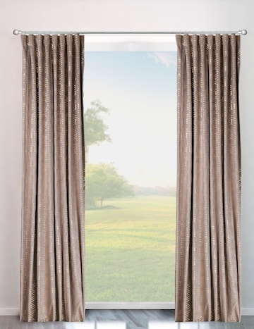 MY HOME Curtains & Drapes in Beige